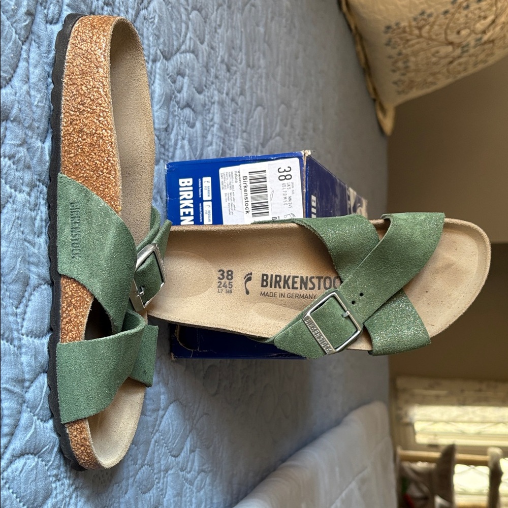 Birkenstock Green Sandals